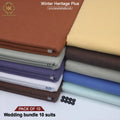 PACK OF 10 WINTER HERITAGE PLUS (WEDDING BUNDLE)