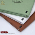 PACK OF 3 (JADE GREEN + WHITE SPECIAL + DARK CAMEL)