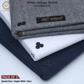 PACK OF 3 ( SPECIAL GREY+SUPER WHITE+NAVY BLUE)