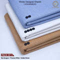 PACK OF 3 (SKY DESIGNER+PREMIUM WHITE+GOLDEN BROWN)
