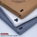 PACK OF 3 (GOLDEN BROWN+PREMIUM WHITE+SALATE BLUE)