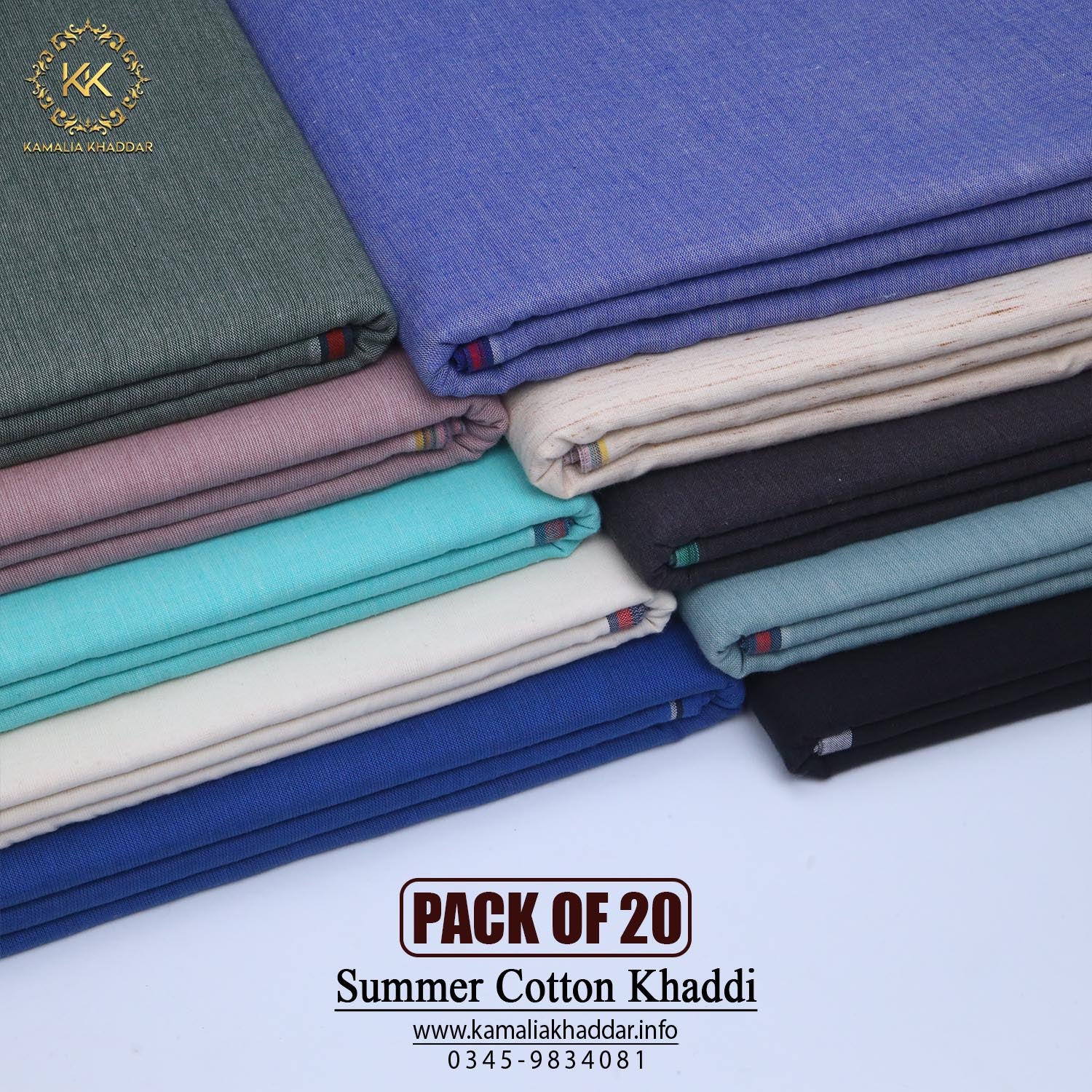ZAKAAT BUNDLE (PACK OF 20 SUITS)